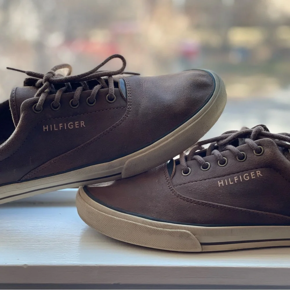 Tommy Hilfiger Brown Boat Shoes